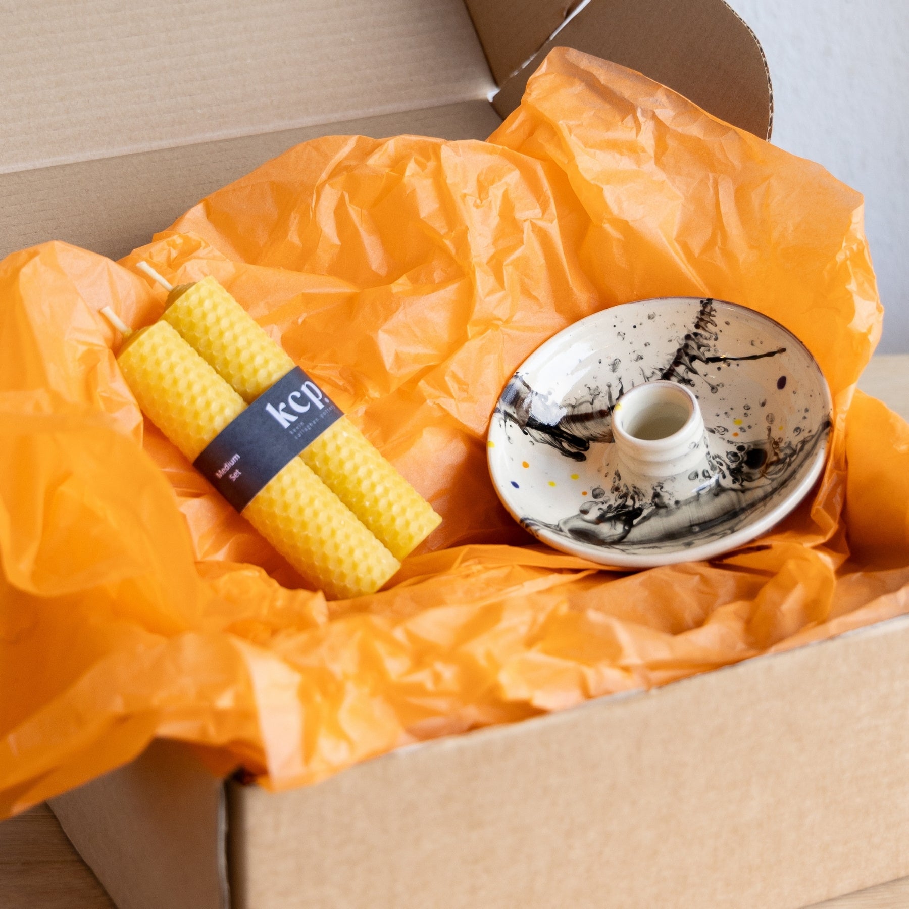 Candle Holder Gift Set