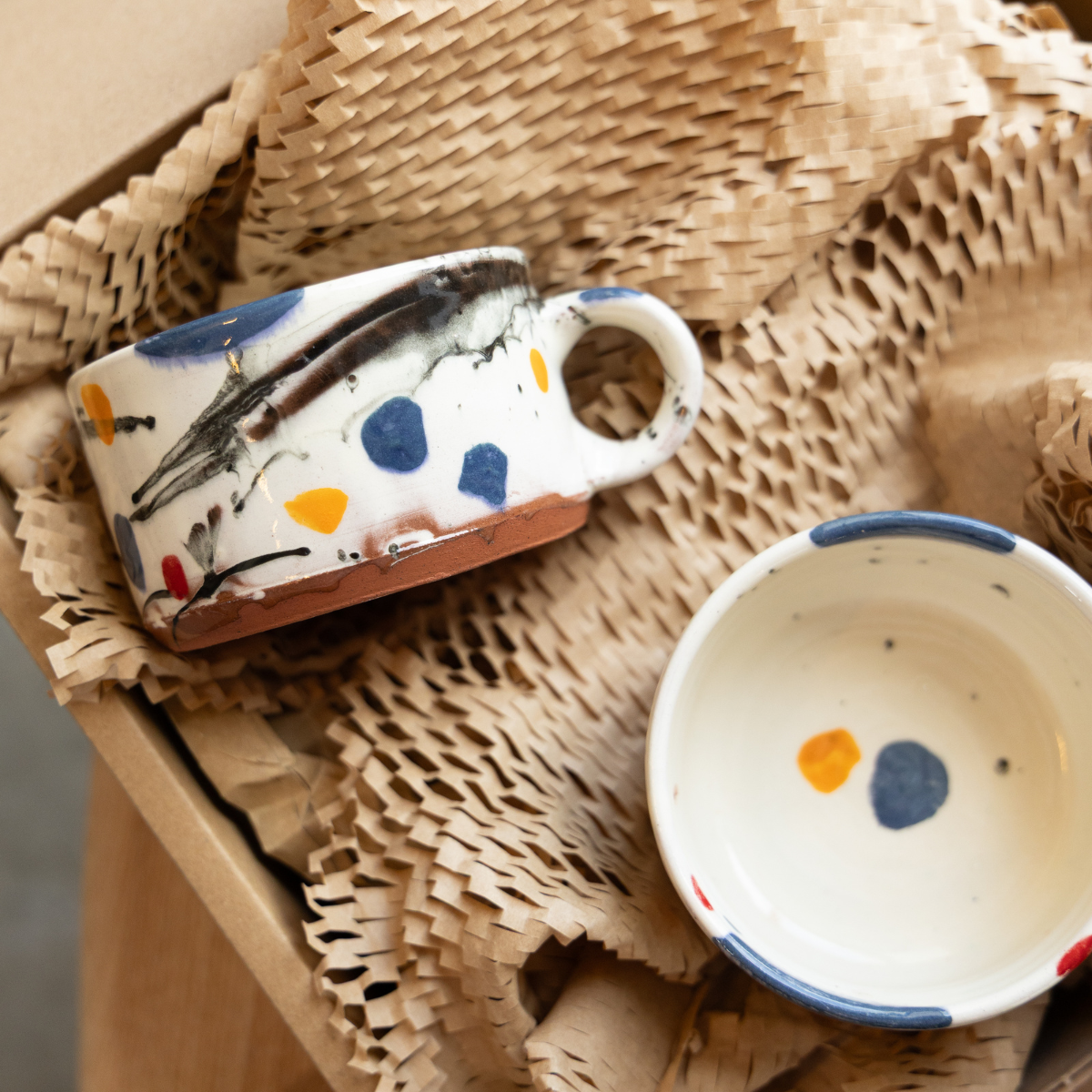 Flat White Mugs Gift Set